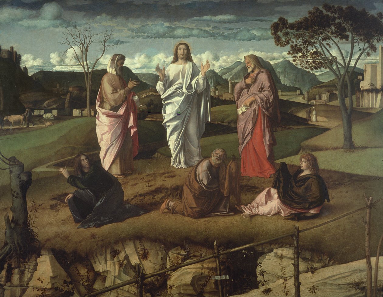 Forvandlingen, 1485 av Giovanni Bellini