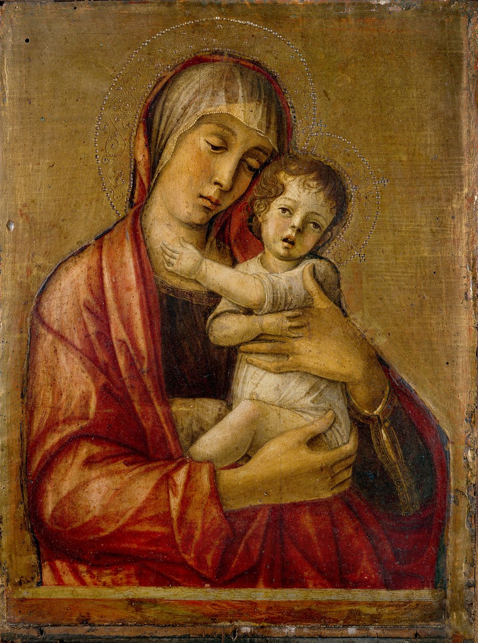 Jomfruen og barnet, slutten av 1460-tallet - begynnelsen av 1470-tallet av Giovanni Bellini