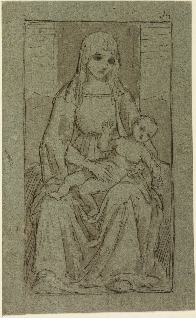 Jomfru og barn av Giovanni Bellini