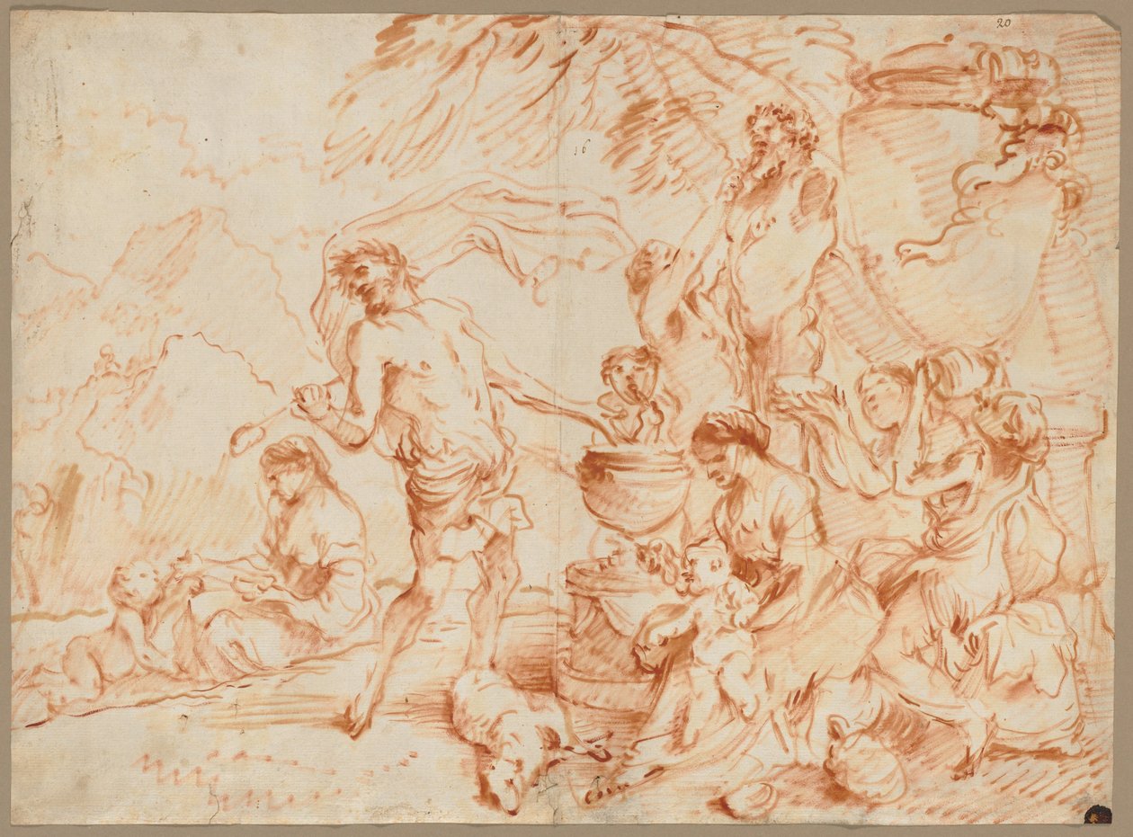  av Giovanni Benedetto (1609 64) Castiglione