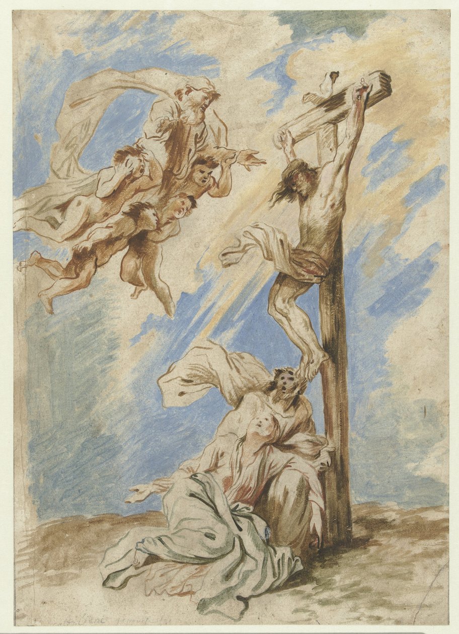 Kristus på korset av Giovanni Benedetto Castiglione