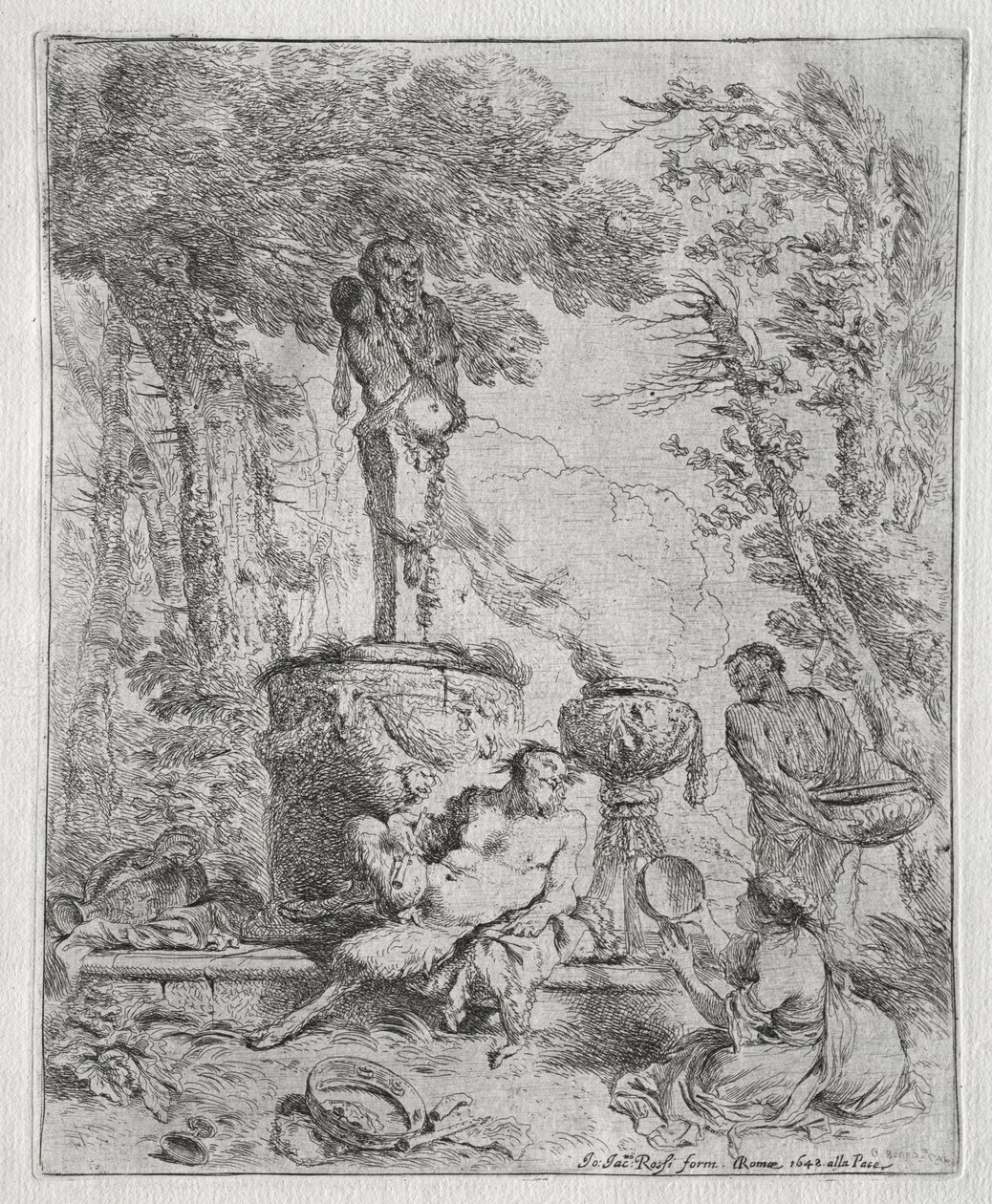 Fete of Pan av Giovanni Benedetto Castiglione