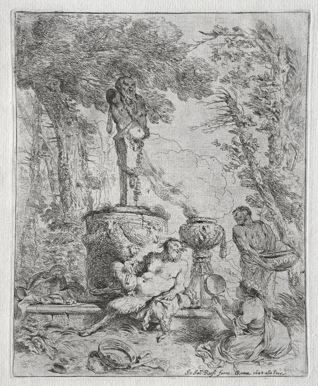 Fete of Pan, 1648. av Giovanni Benedetto Castiglione