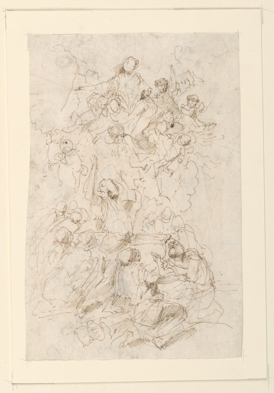 Antakelsen av Giovanni Benedetto Castiglione