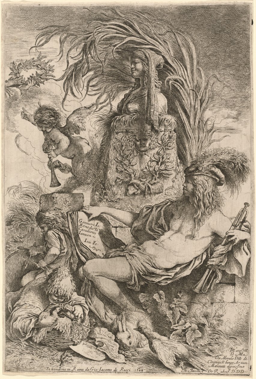 Geniet til Castiglione av Giovanni Benedetto Castiglione