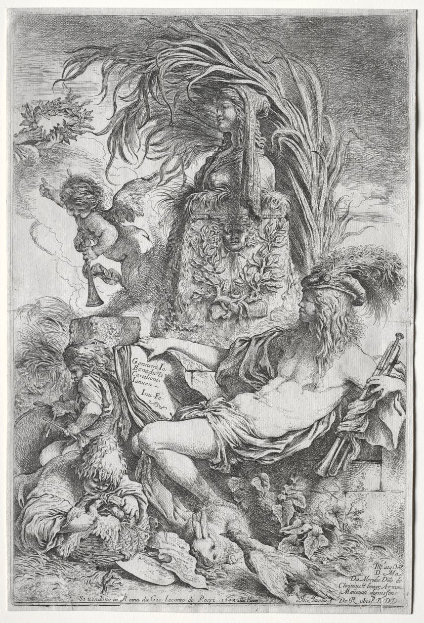 Geniet til Castiglione av Giovanni Benedetto Castiglione