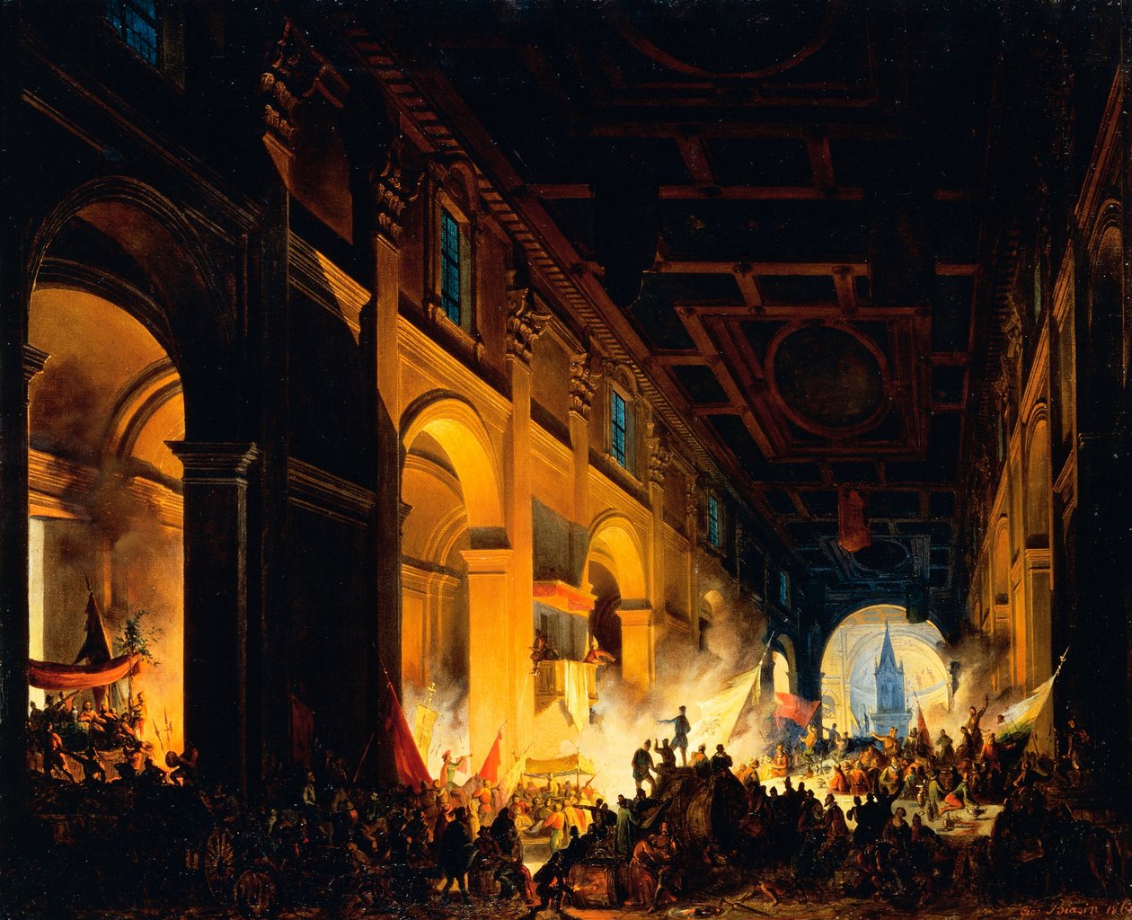 Plyndringen av Roma av Giovanni Biasin