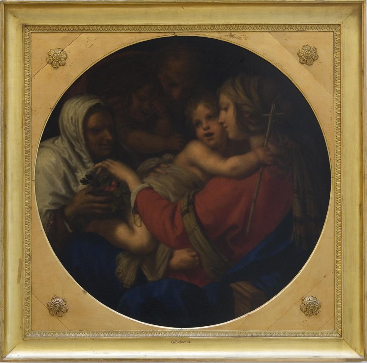 Den hellige familie av Giovanni Biliverti