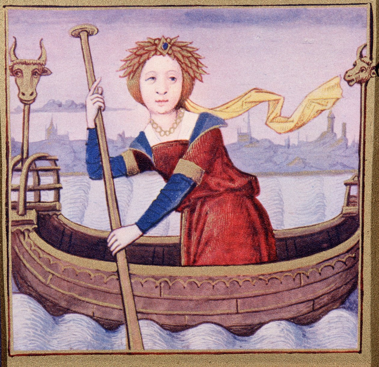 Isis - i "Lady of Renown" av Boccaccio. av Giovanni Boccaccio