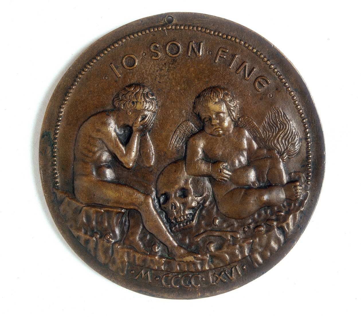 Medalje som viser Antonino Pio: verso, verk av Giovanni Boldù, konservert på Galleria Estense i Modena av Giovanni Boldù