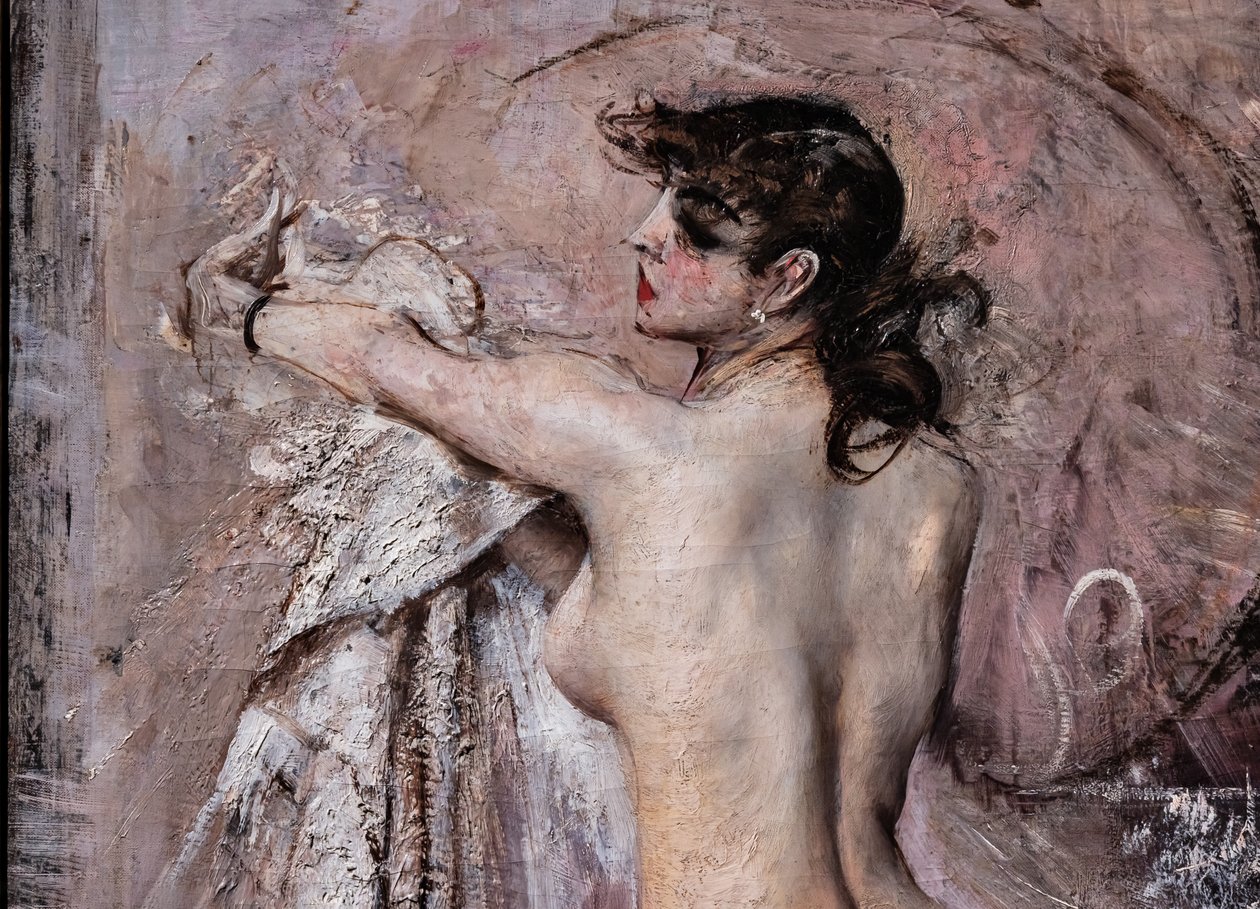 Etter badet, detalj av Giovanni Boldini