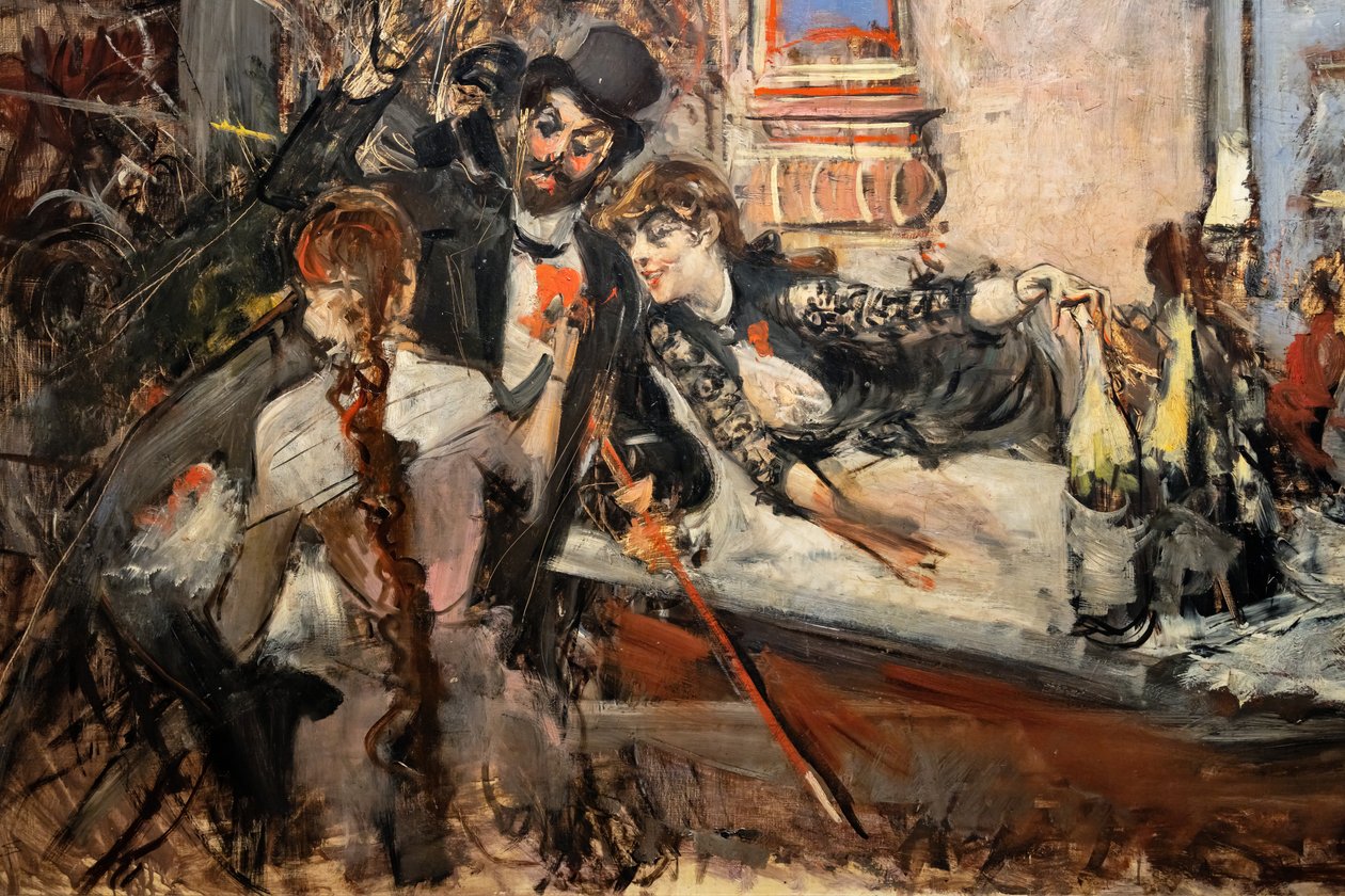 På Folies Bergere av Giovanni Boldini
