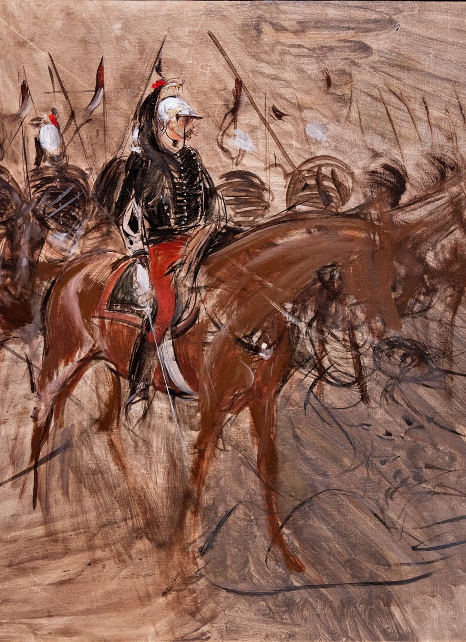 Drager på hesteryggen av Giovanni Boldini