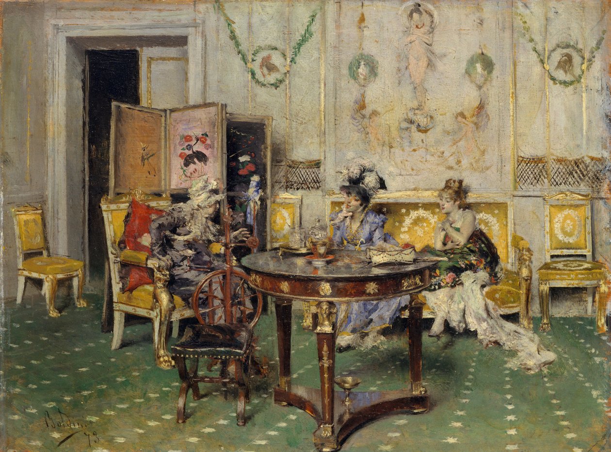 Sladder, 1873. av Giovanni Boldini