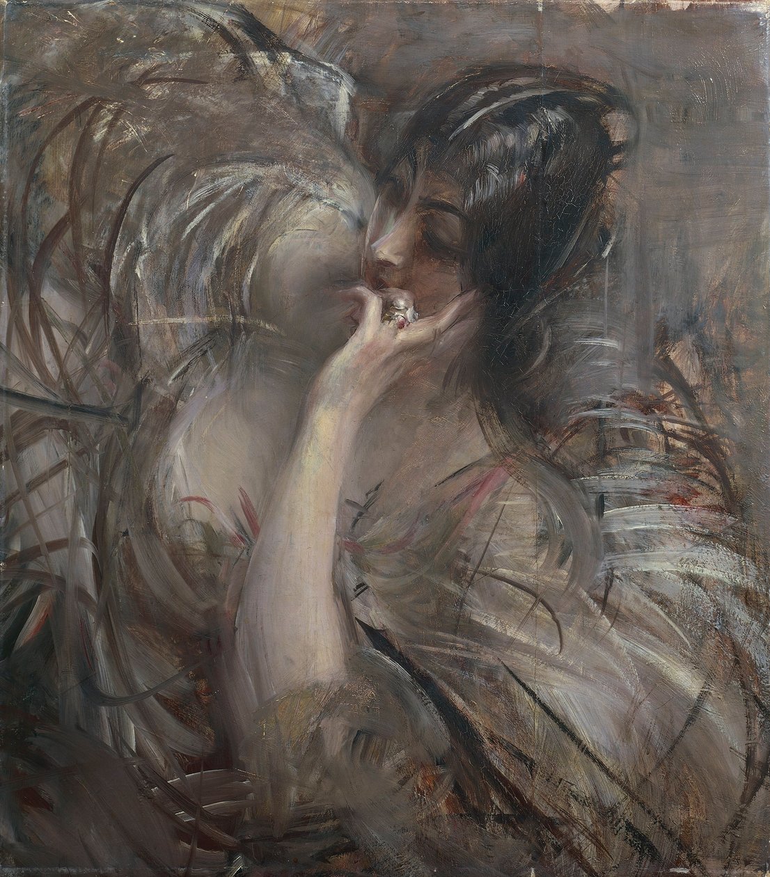 Italia, Portrett av Madame De Joss av Giovanni Boldini
