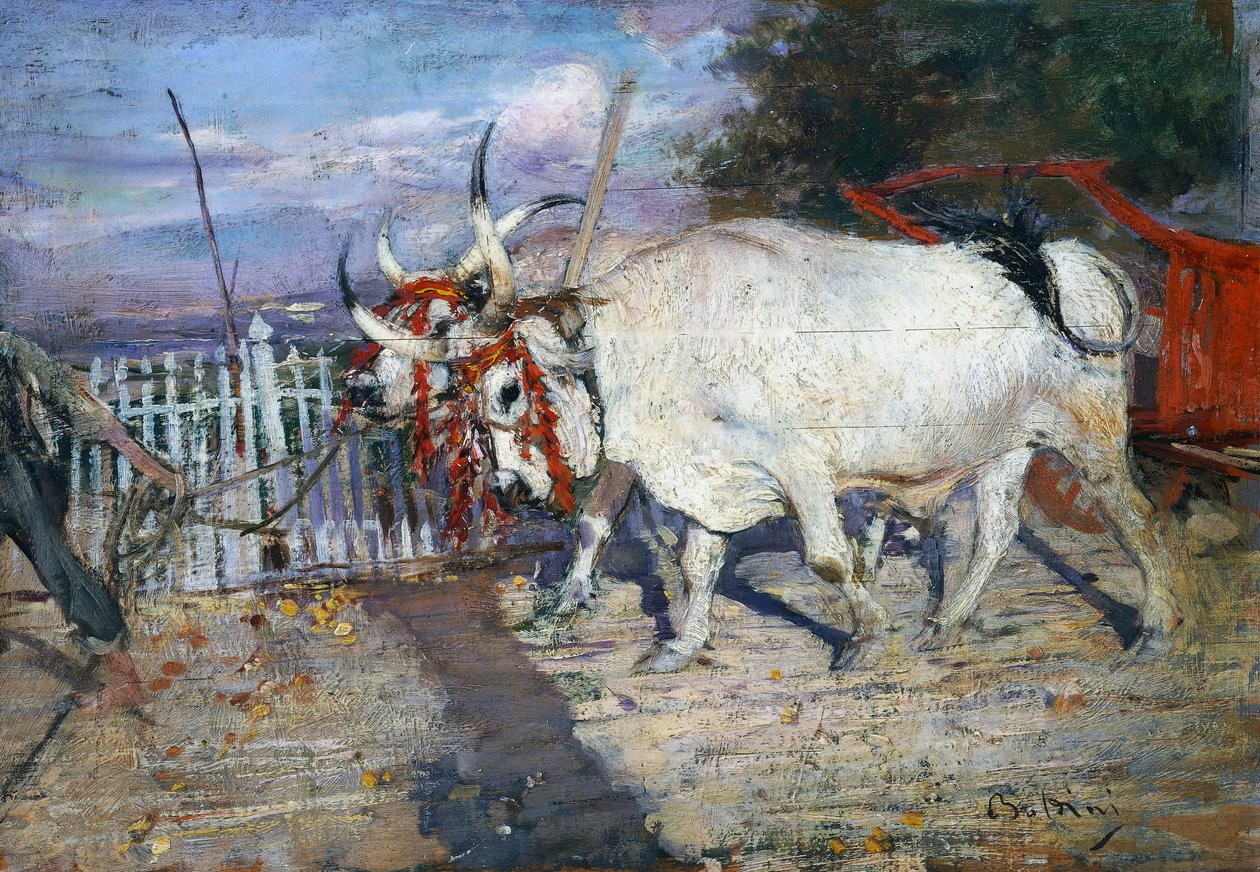 Oksevogn av Giovanni Boldini