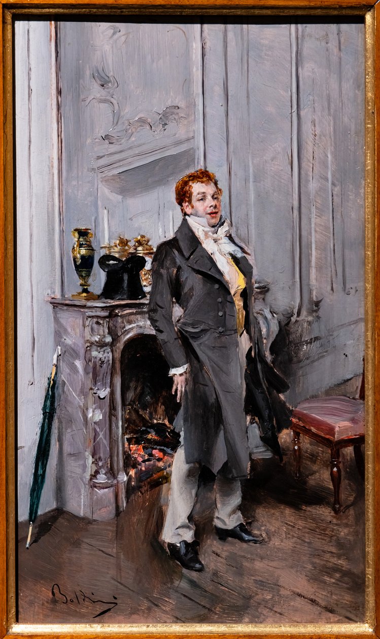 Portrett av Coquelin Ainé av Giovanni Boldini