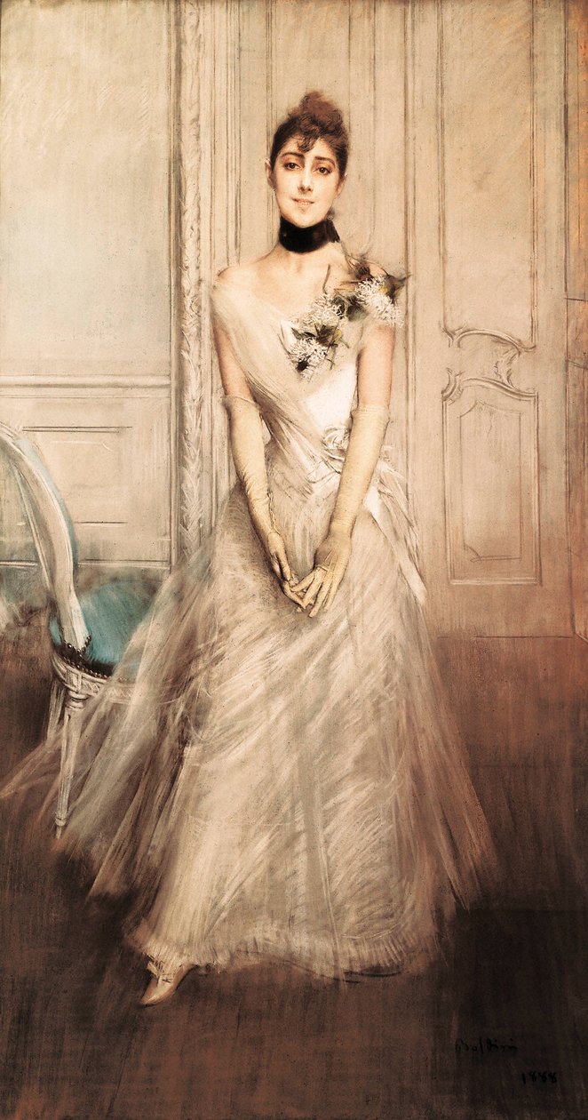 Portrett av Emiliana Concha de Ossa av Giovanni Boldini