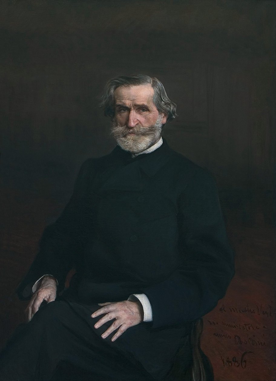 Portrett av Giuseppe Verdi av Giovanni Boldini