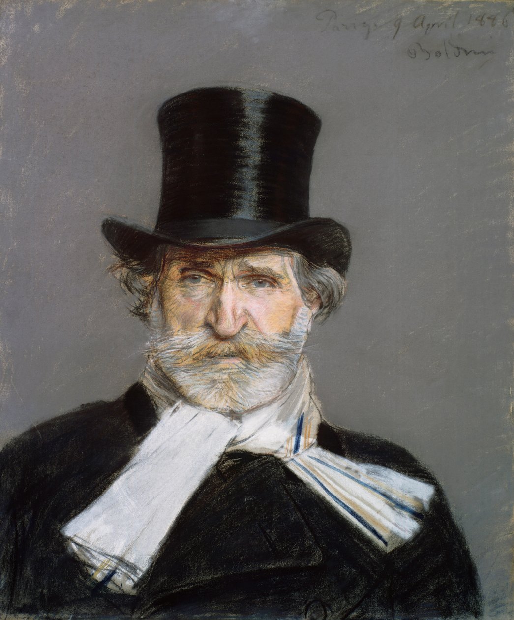 Portrett av Giuseppe Verdi, 1886 av Giovanni Boldini