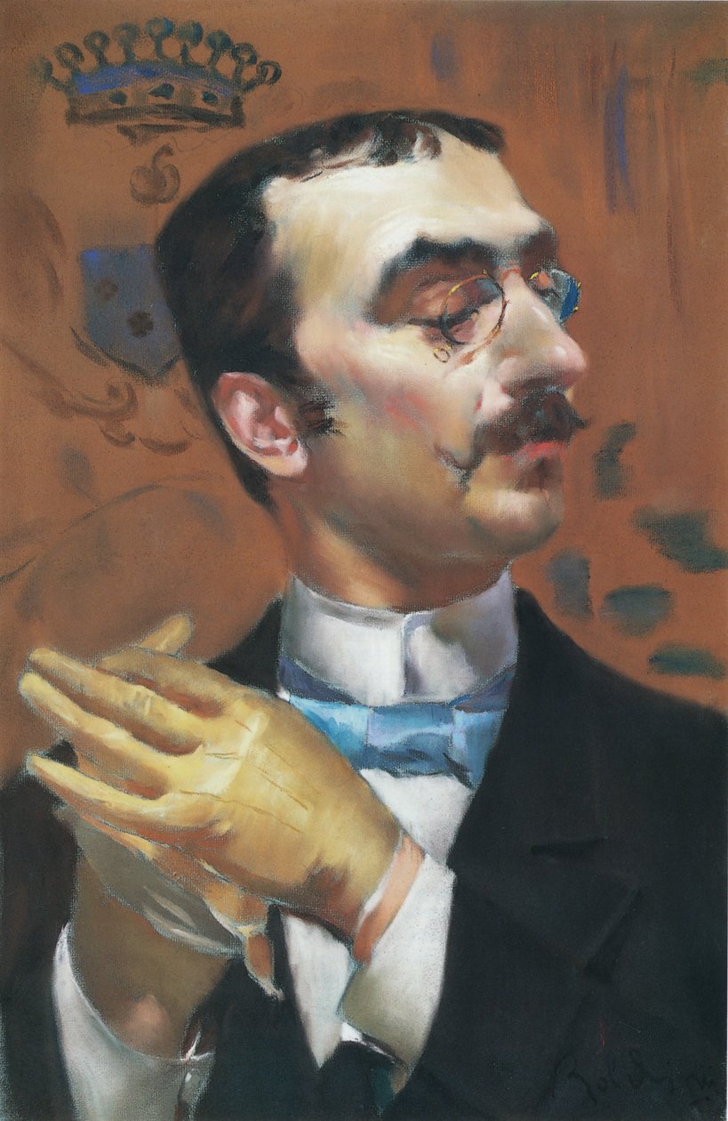 Portrett av Henri de Toulouse-Lautrec av Giovanni Boldini