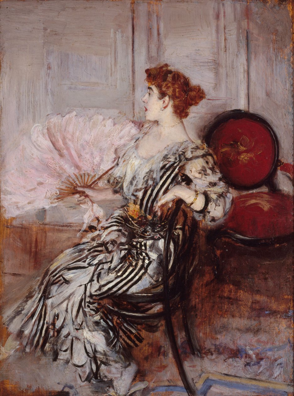Portrett av Madame Torre, ca. 1900 (olje på lerret) av Giovanni Boldini