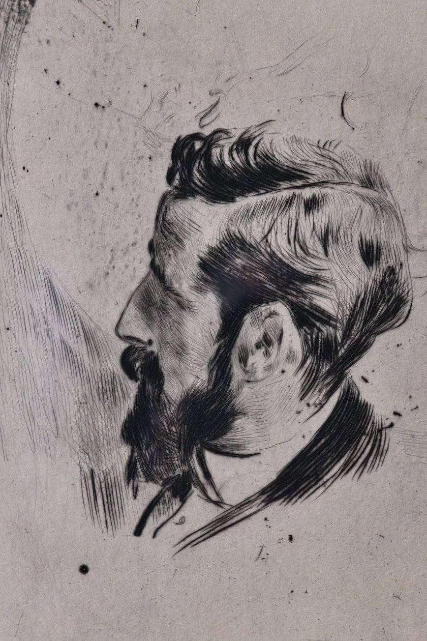 Portrett av Paul Helleu av Giovanni Boldini
