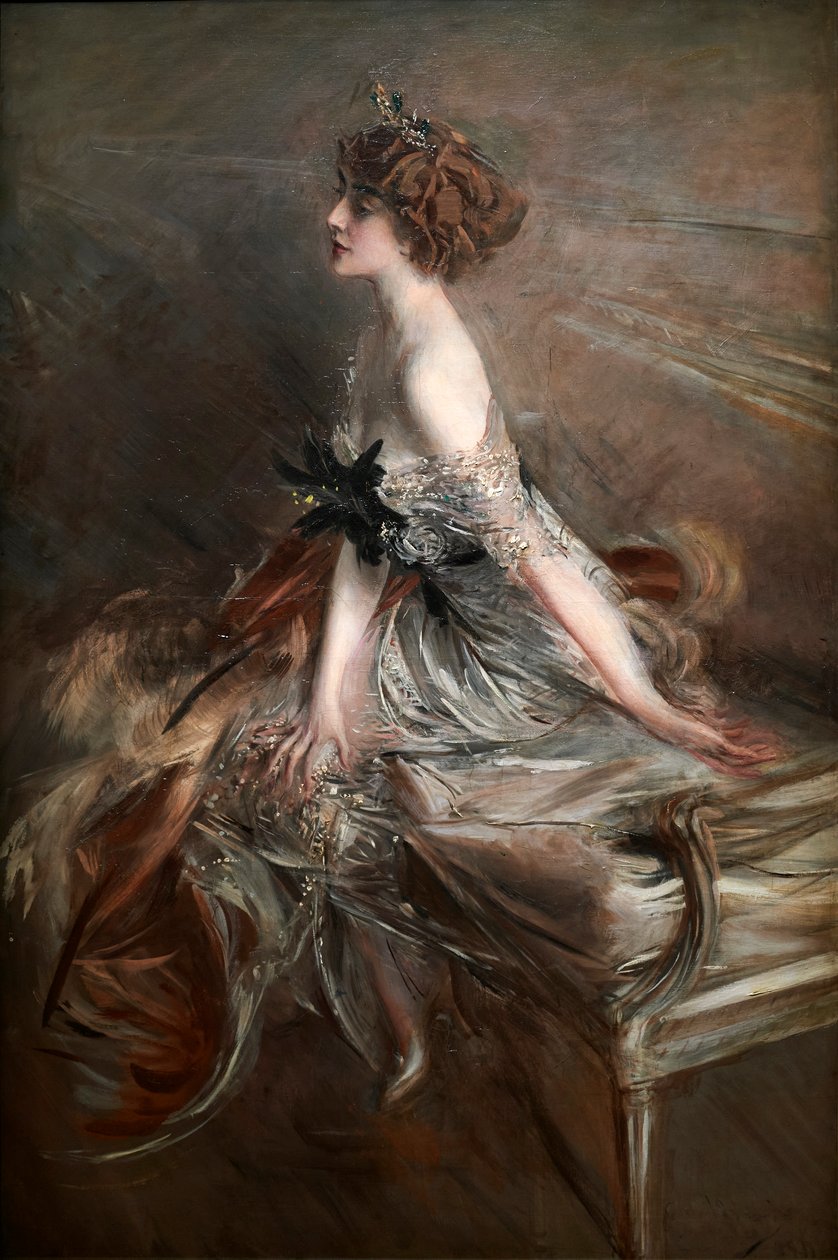 Portrett av prinsesse Marthe-Lucile Bibesco av Giovanni Boldini