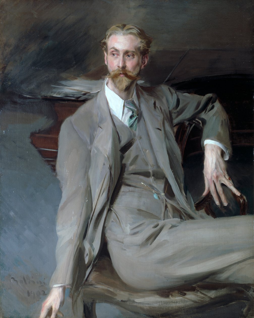 Portrett av av Giovanni Boldini