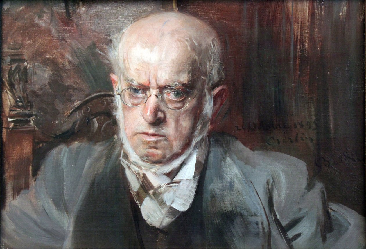 ""Portrett av maleren Adolph von Menzel (1815-1905)"" Peinture de Giovanni Boldini (1842-1931) 1895 statsmuseer, Berlin av Giovanni Boldini