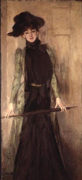 Prinsesse av Caraman Chimay (senere Madame Jourdan) av Giovanni Boldini