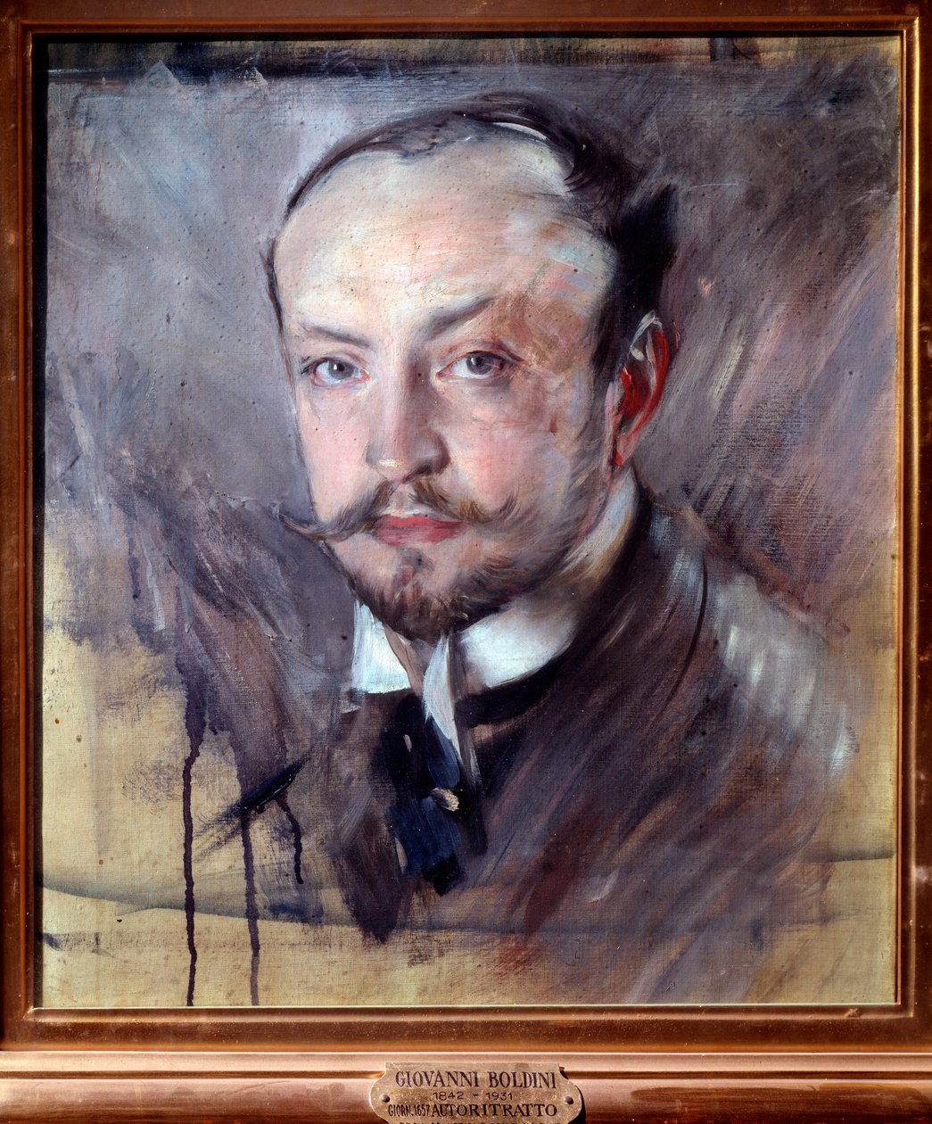 Selvportrett (olje på lerret av Giovanni Boldini