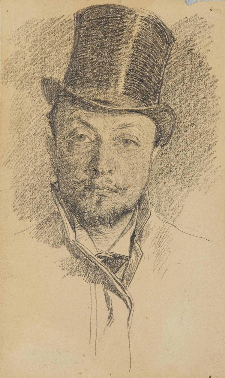 Selvportrett. av Giovanni Boldini