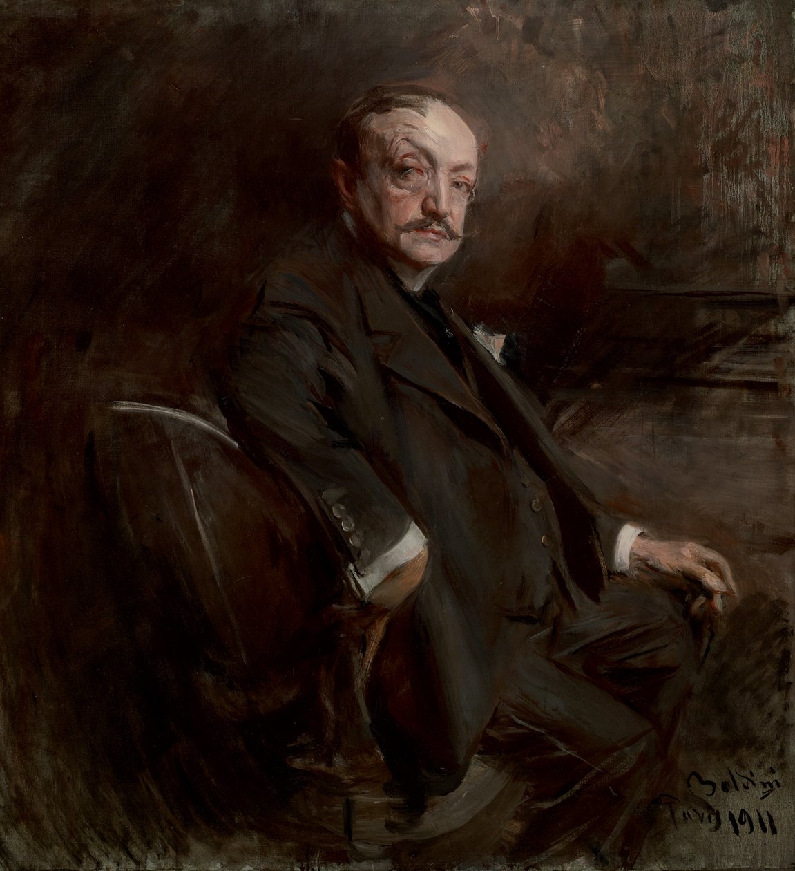 Selvportrett, 1911. av Giovanni Boldini