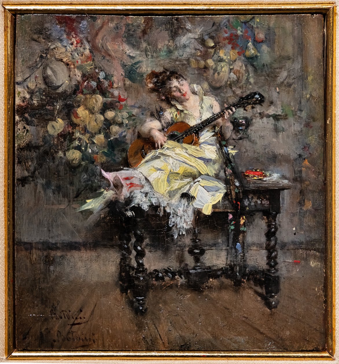 Gitarspilleren av Giovanni Boldini