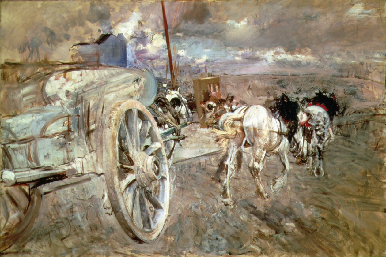 Tombereau ved Porte d