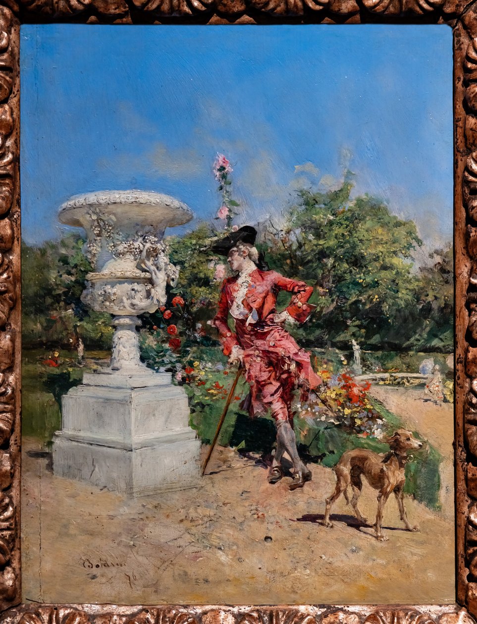 Ung markis i Versailles av Giovanni Boldini