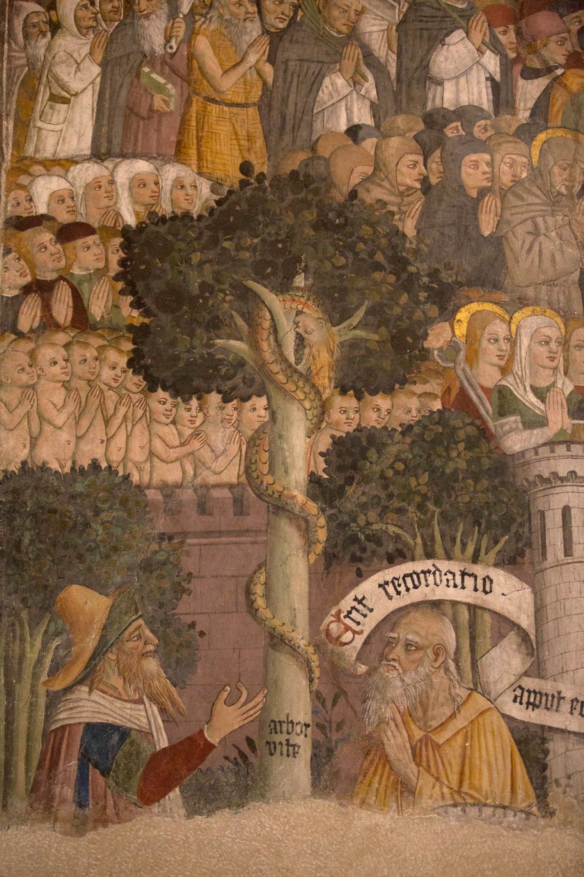 Siste dom, ca. 1492 (detalj av 3702475) av Giovanni Canavesio