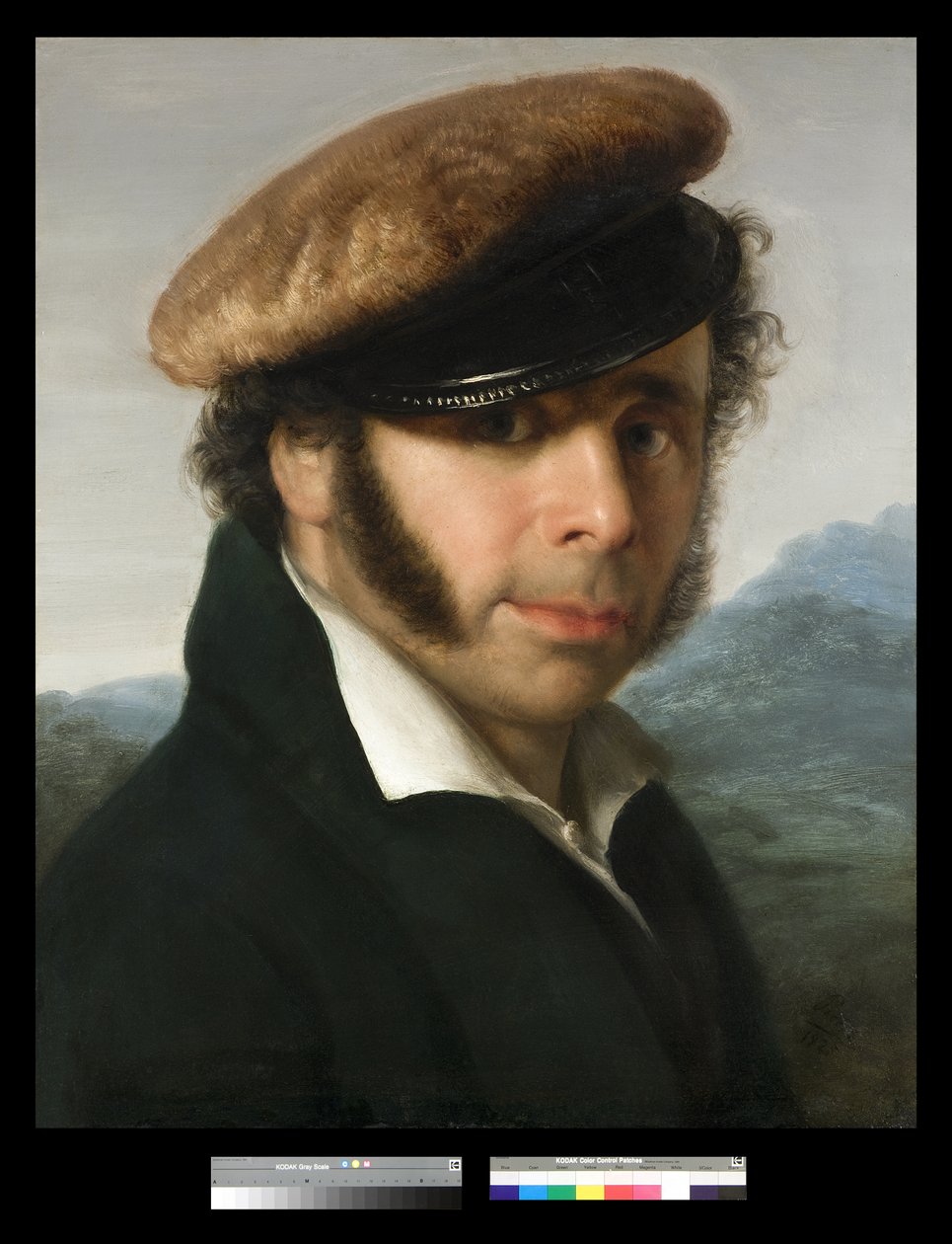 Portrett av Pietro Ronzoni, 1825 av Giovanni Carnovali