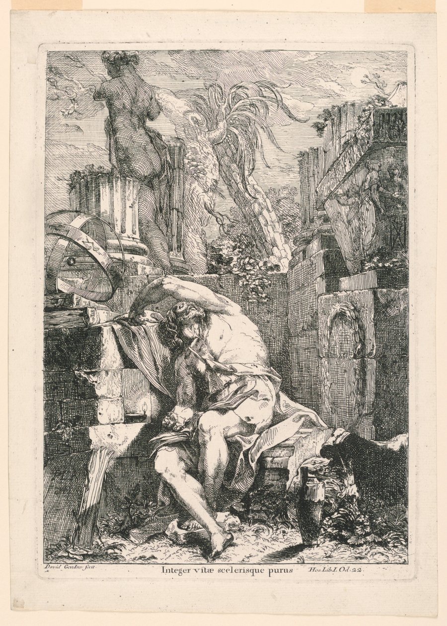 Integer vitae scelerisque pure (Horace, Odes. Bok 1,22) av Giovanni David