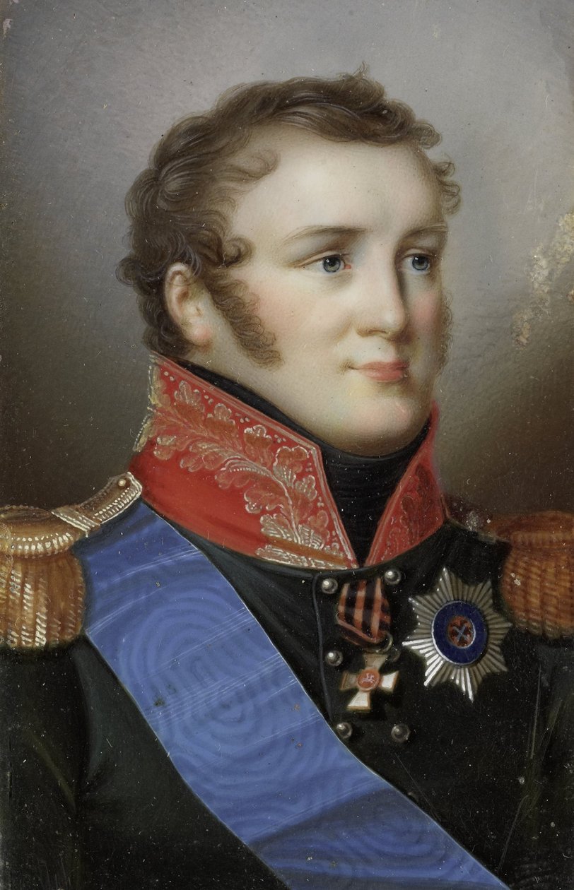 Alexander I, keiser av Russland, 1805-15 av Giovanni Domenico Bossi