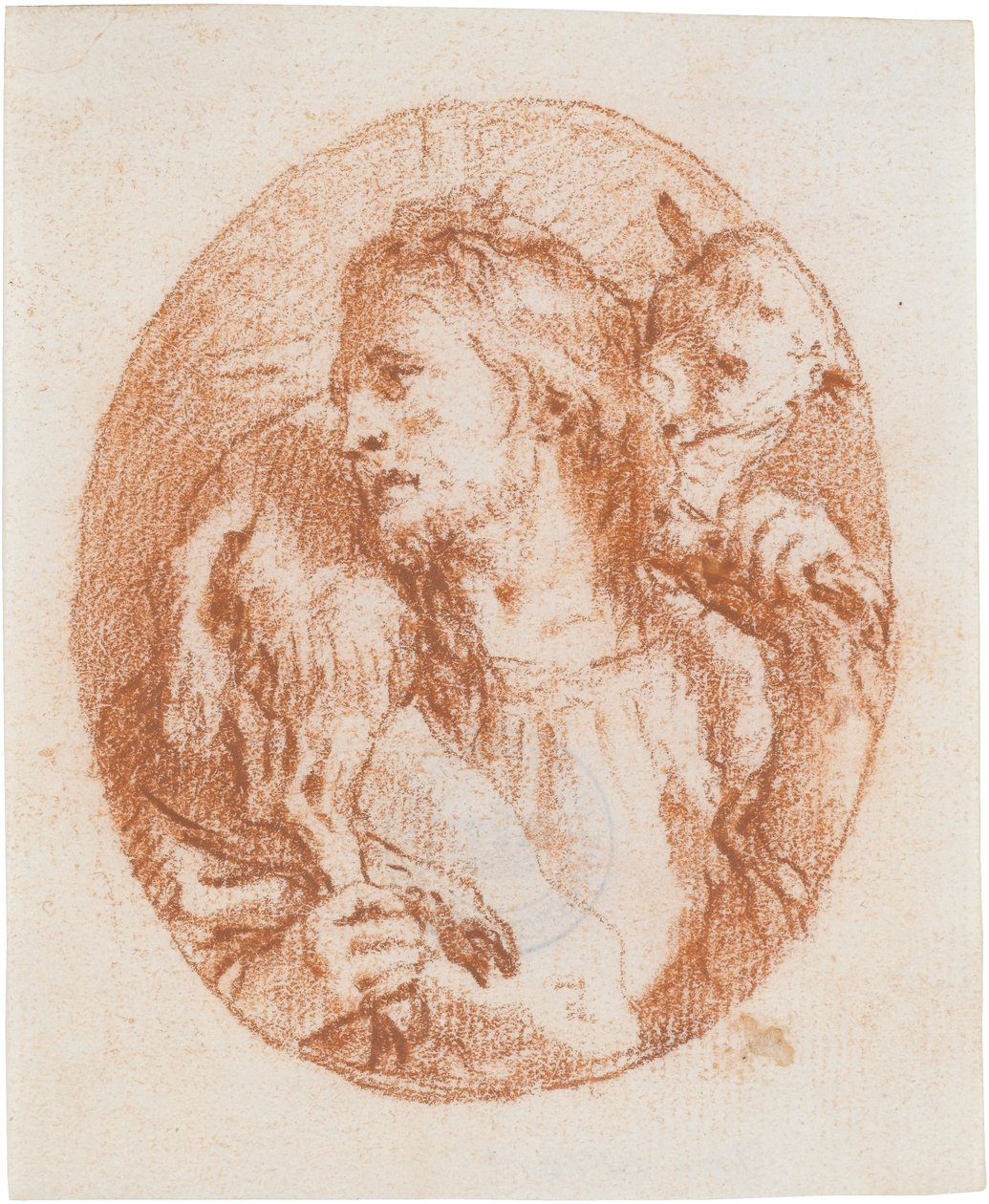 Kristus med lammet av Giovanni Domenico Tiepolo