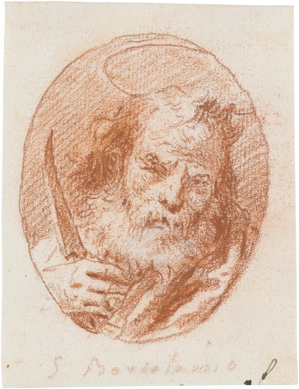 Der heilige Bartholomäus av Giovanni Domenico Tiepolo