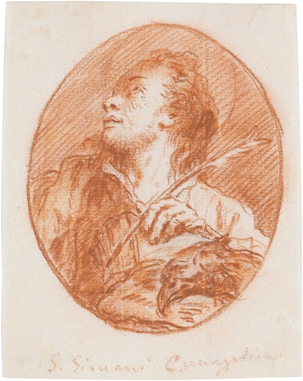 Evangelisten Johannes av Giovanni Domenico Tiepolo