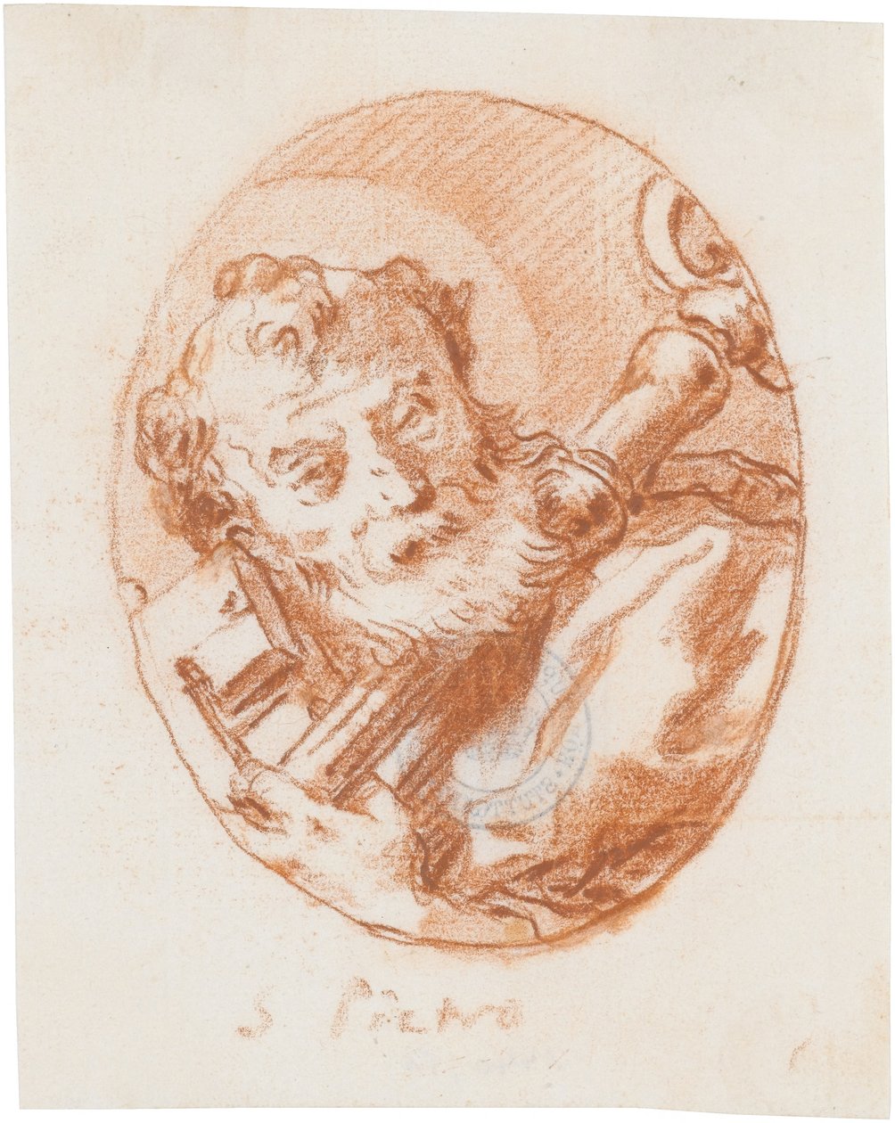 Der heilige Petrus av Giovanni Domenico Tiepolo