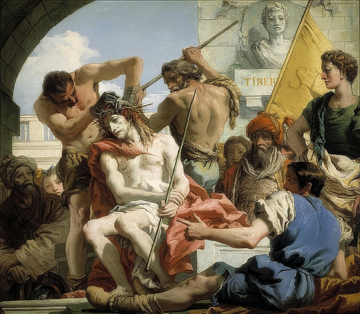 Kristi tornekroning. 1772 av Giovanni Domenico Tiepolo