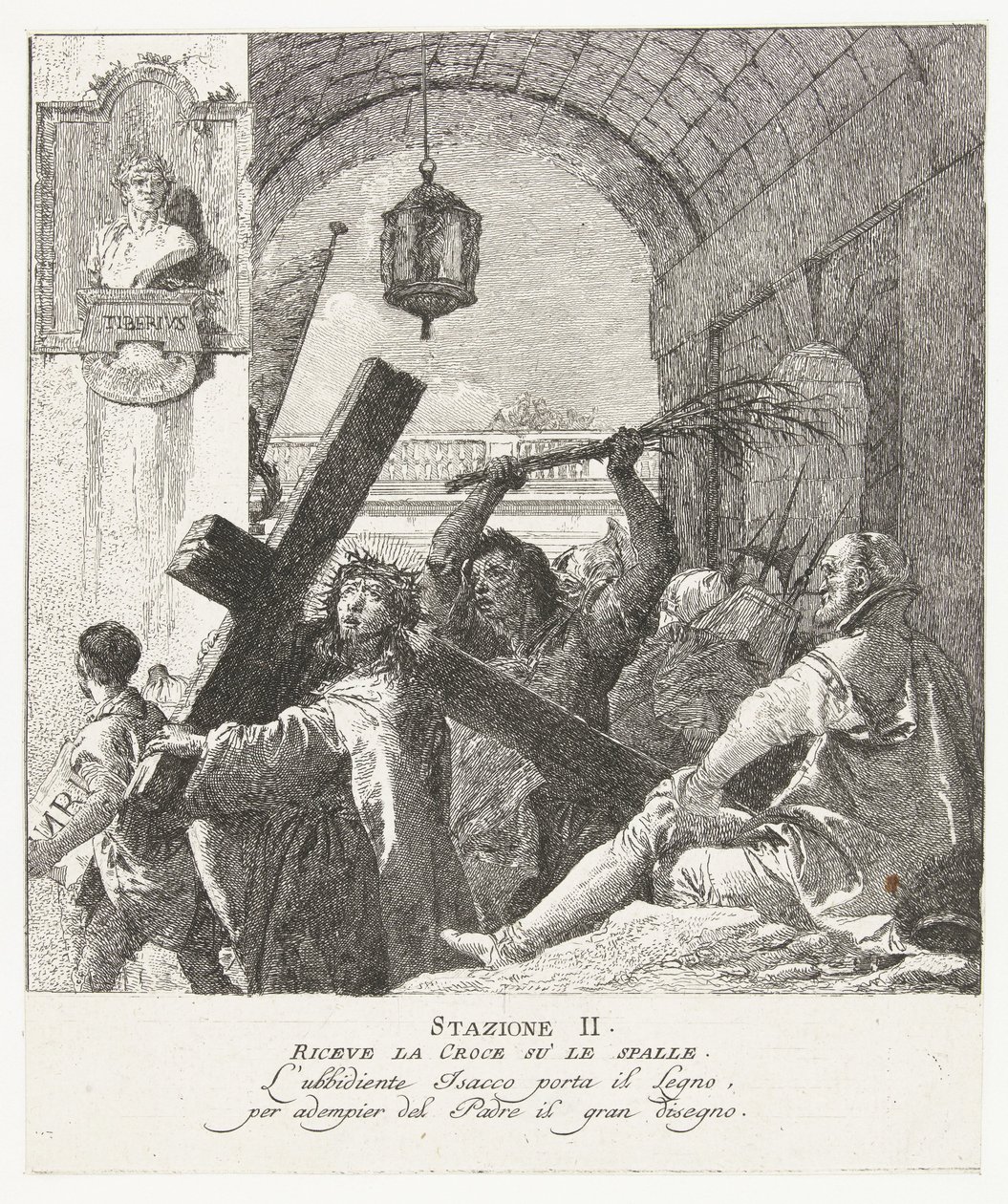 Kristus bærer korset av Giovanni Domenico Tiepolo