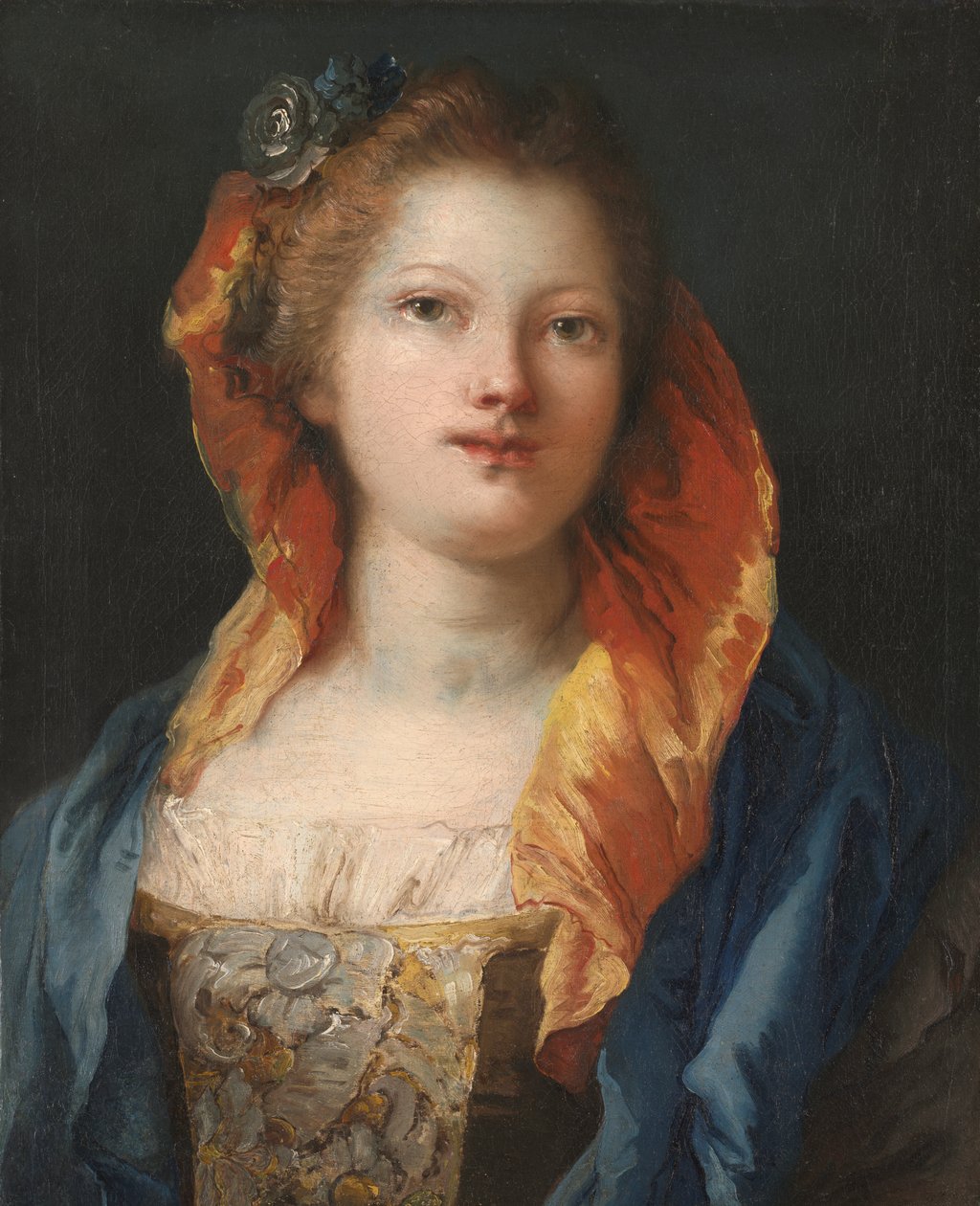 Portrett av en kvinne av Giovanni Domenico Tiepolo