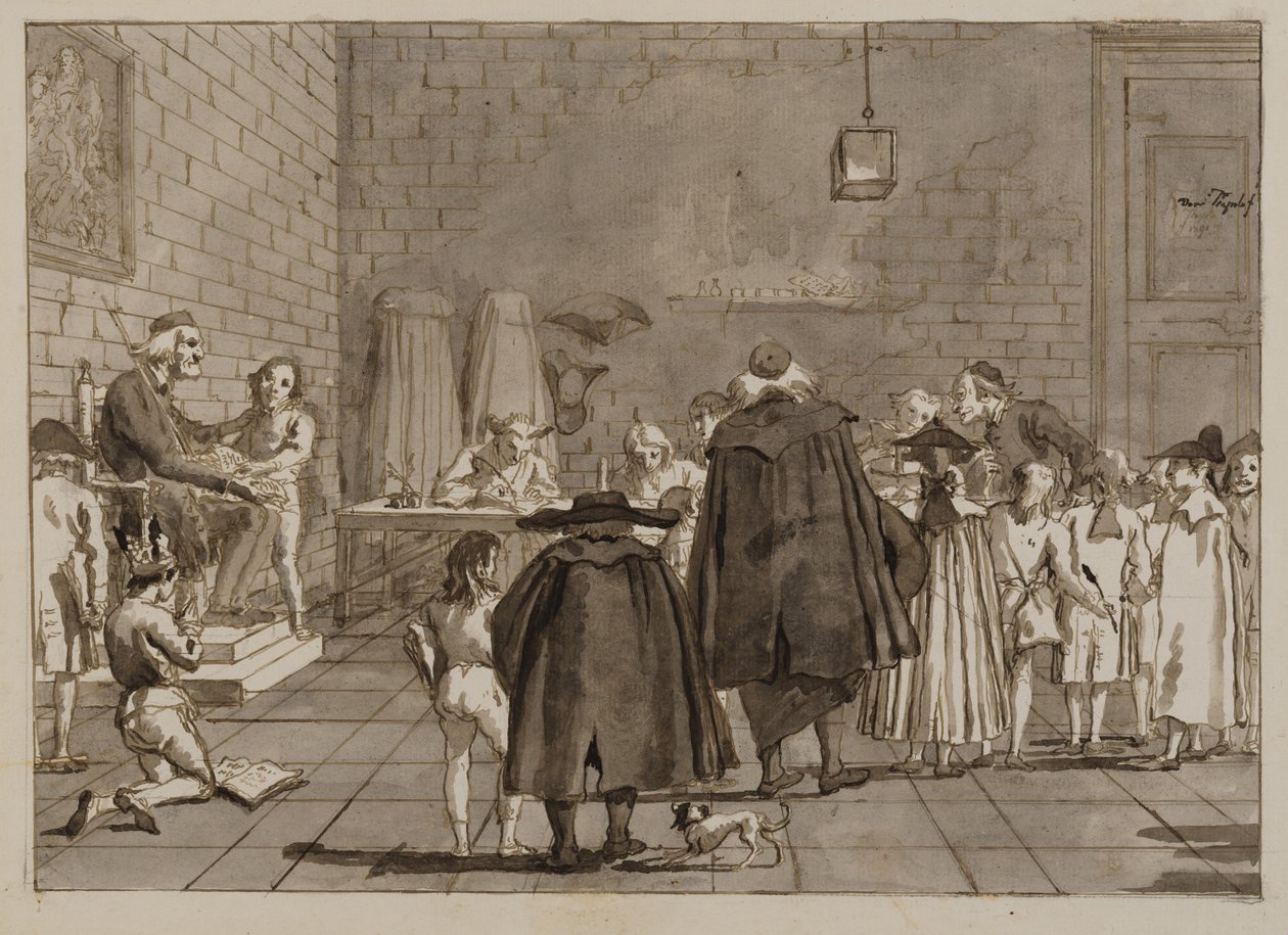 Skolen av Giovanni Domenico Tiepolo