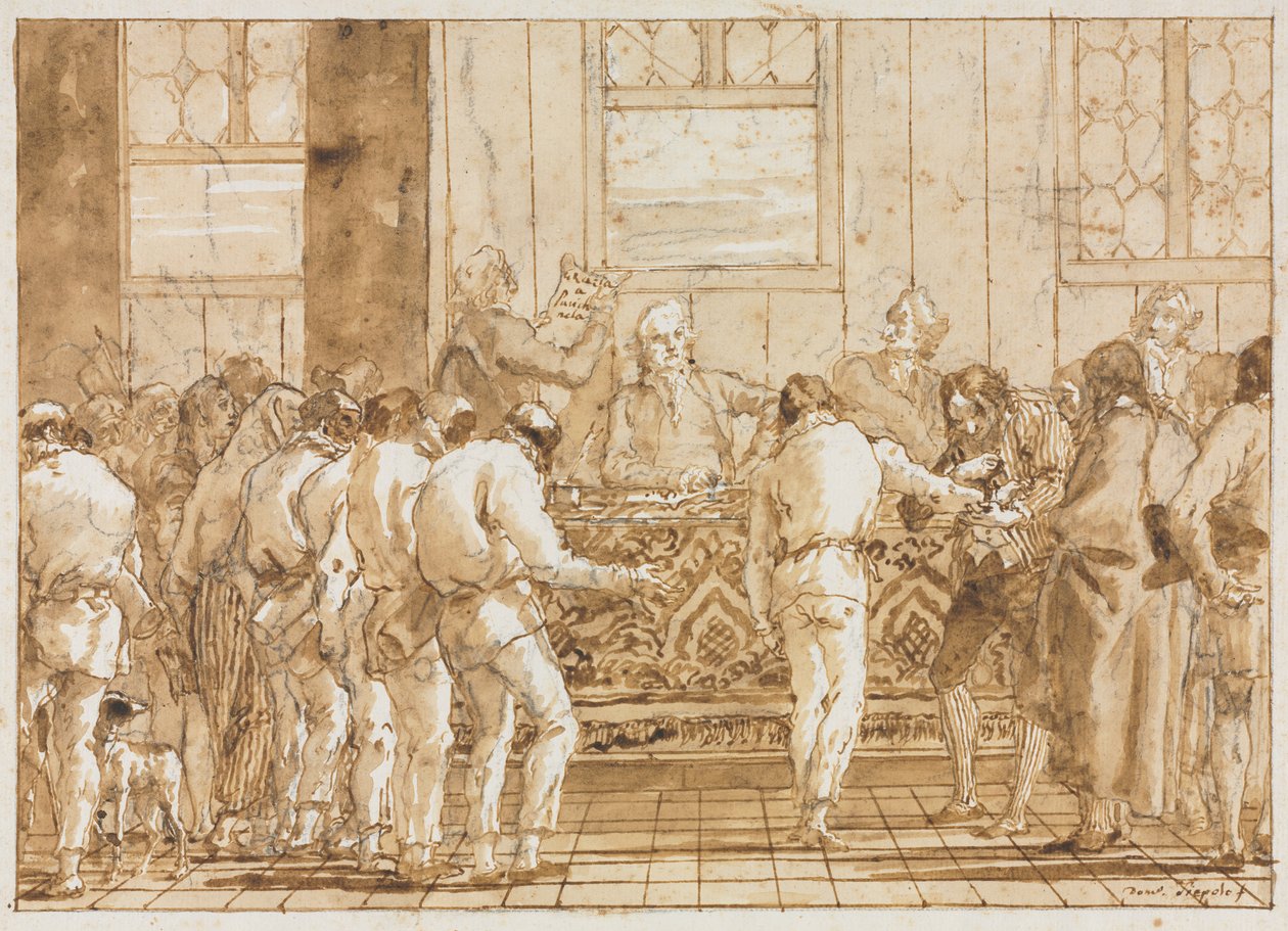 Rettssaken av Giovanni Domenico Tiepolo